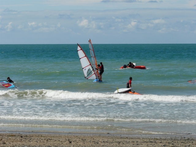  From windsurfing to funboard